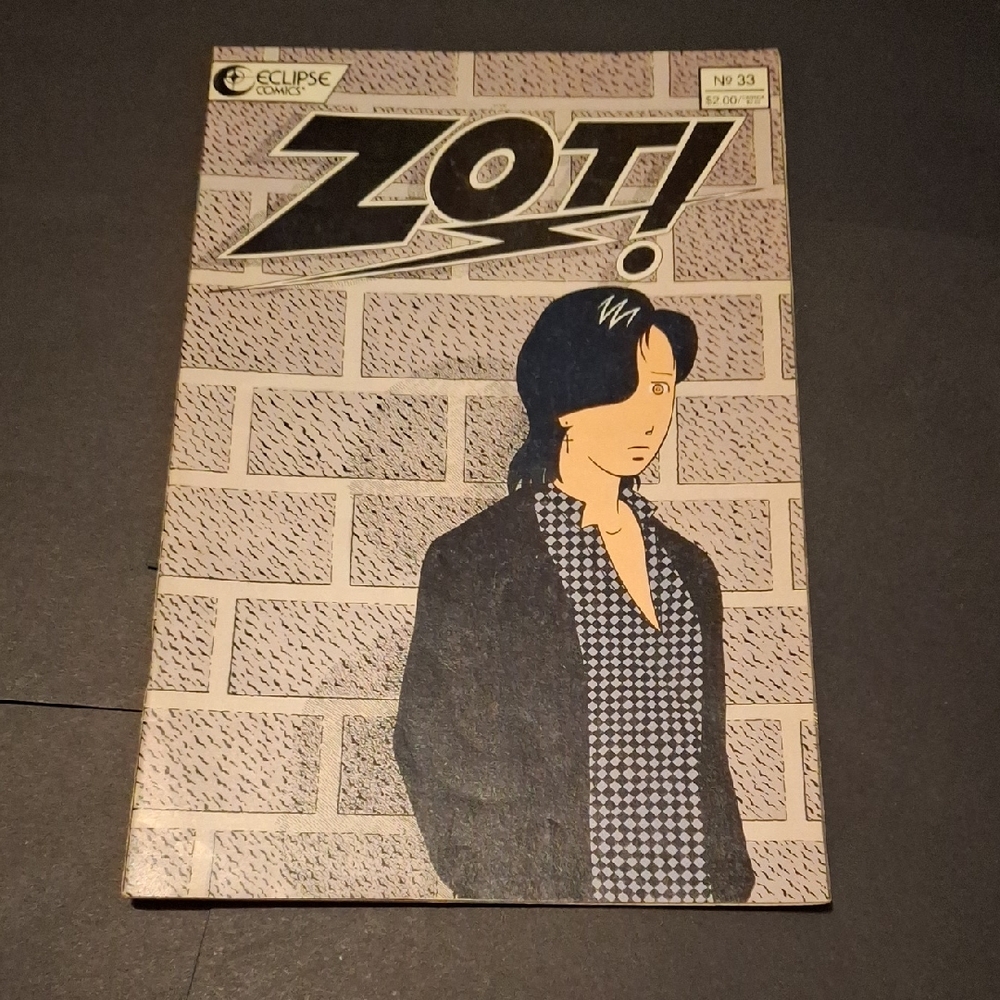 Eclipse Zot! Comic Book with Black and White Cover
